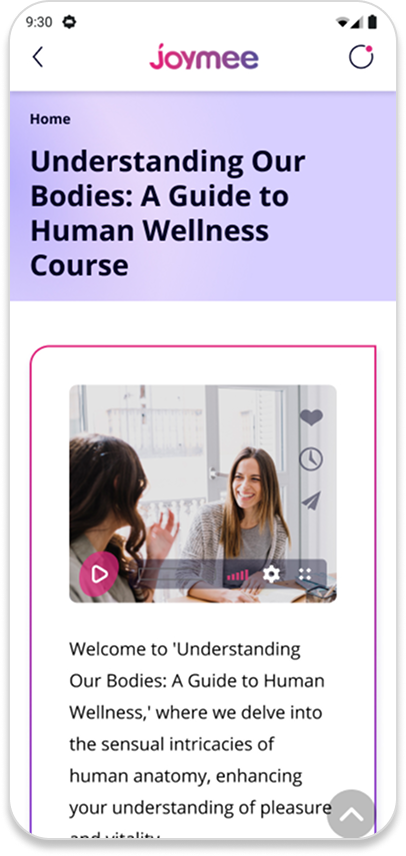 Course page for Understanding Our Bodies with a preview video and description.